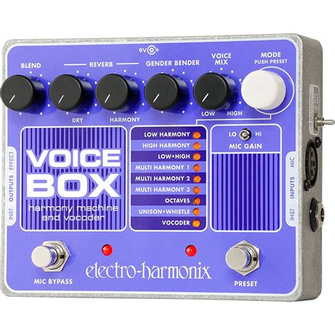 electro-harmonix voice box harmony machine and vocoder review|electro Harmonix harmony review.